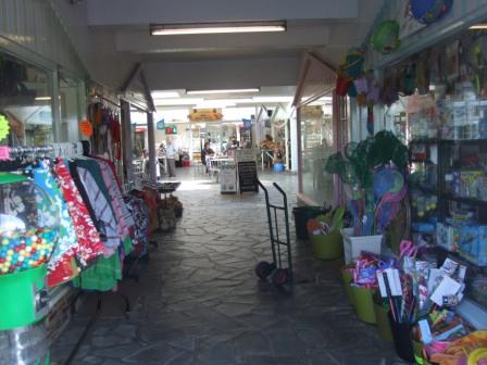Inside the Strand Shopping Centre in Bude