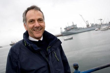 Falmouth Harbour Master, Mark Sansom