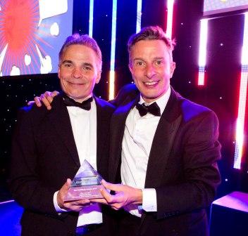 Nationwide Print MD Julian Hocking (left) and production manager, Mike Pascoe