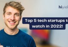top 5 startups