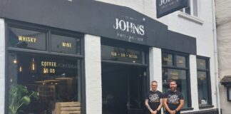 Johns Wines new store in Fowey