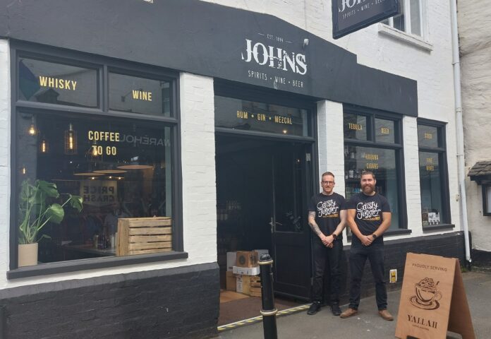 Johns Wines new store in Fowey